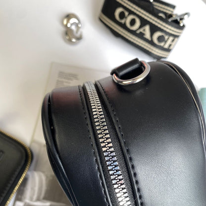 Bolso Coach Corazón Negro