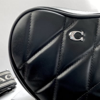 Bolso Coach Corazón Negro