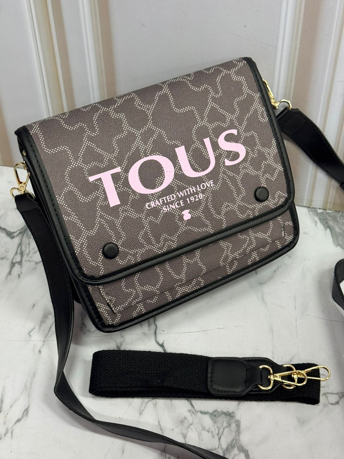 Bolso Tous Black Pattern