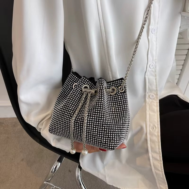 Mini Bolso Luminoso Silver